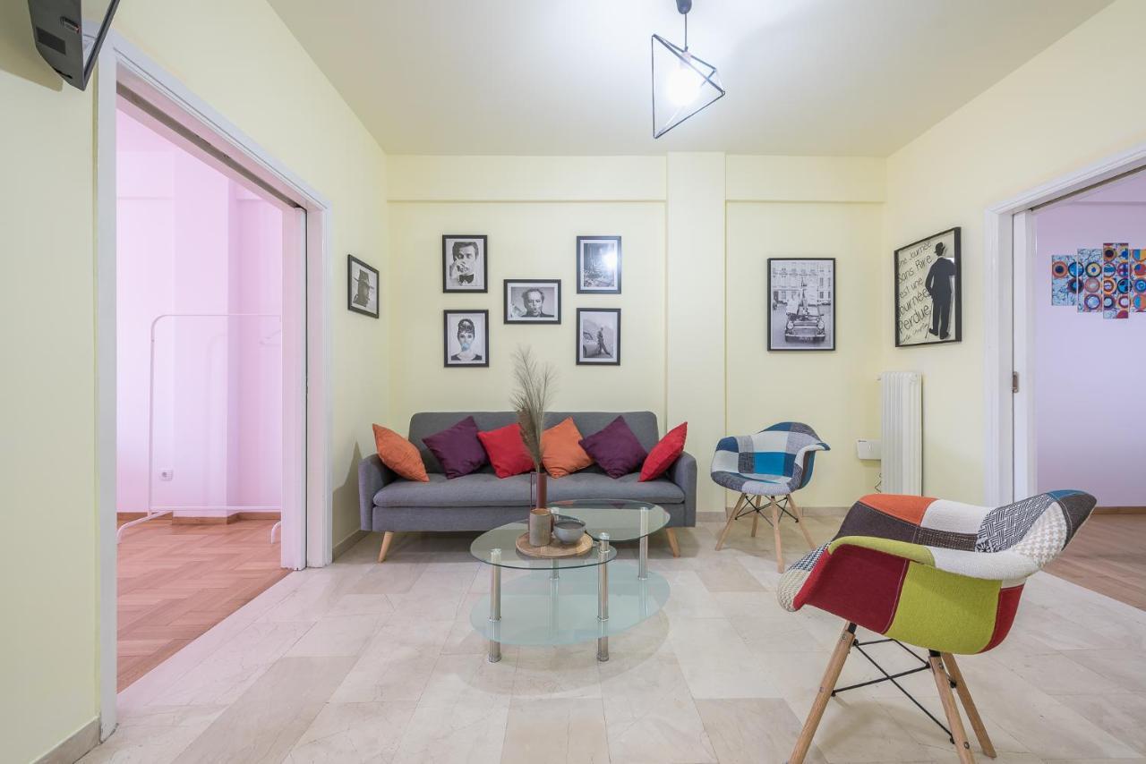 Superb Acropolis View 3Bd Apt In Historical Center Atenas Exterior foto